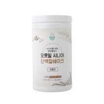 오롯밀 시니어 단백질쉐이크 750g 곡물맛