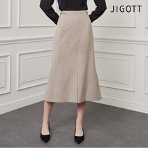 지고트 메탈 장식 울 머메이드 스커트 JMBA0SK94 233095