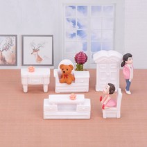 미스토토 테라리움 장식미니어쳐 미니가구모형5종, P740_거실테이블