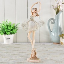 인테리어 소품 거실 장식 발레리나 인형, C