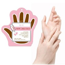 손바닥 허물 각질 2회용 손가락 껍질 벗겨짐 손등 갈라짐 손 텄을때 손 틀때 손발 각화증, 핸드팩 2매입 x 2개