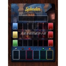 스플랜더 플레이매트 테이블 Splendor 악세 컴포 PlayMat, A
