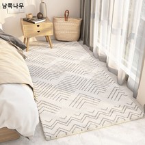 페르시아 롱 캐시미어 베드 사이드 러그 침실 거실 풀코트 소프트 카펫 侘 적풍 보풀 미끄럼 방지 매트