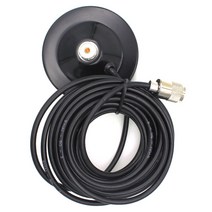 M5-PL259 11.5CM 자석 5M 피더 케이블 마운트 자동차 안테나베이스 TH-9800 BJ-218 모바일 라디오, 단일옵션, 한개옵션0