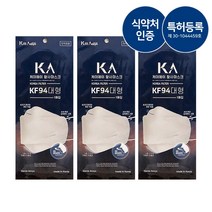 [아임케어] 식약처 승인 여름에도 숨쉬기 편한 KF94 마스크 10매, KF94덴탈마스크10매