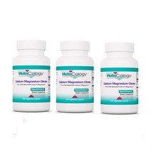 칼슘 마그네슘 Nutricology 구연산 형태의 칼슘 마그네슘 [1OO젤*3병]