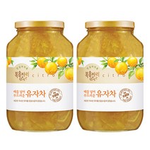 복음자리 유자차, 2병, 1kg