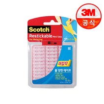 3M™ 스카치™ ＃R103 재접착 양면 테이프, 단품, 1개