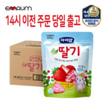 일동후디스 아이얌 동결건조 과일칩 순딸기, 900개, 12g