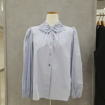 로엠 로엠 ) 레이스 카라 블라우스 (2colors)_ RMBLC12R13