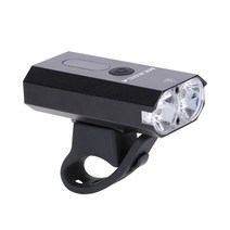 400 루멘 LED 바이크 라이트 프론트 라이트 파워풀 USB 충전식 자전거 헤드라이트-4 모드 사이클 로드 마운틴용 방수, Black