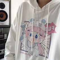 루나 여친룩 여학생 김고은 맨투맨 10대 20대 오버핏 후드 티셔츠