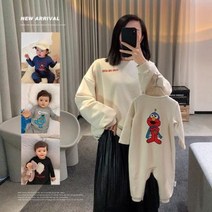 패밀리룩 가족사진옷 돌 백일 촬영 여행가족티 남매룩 가족촬영티 돌스냅의상 베이비 점프슈트