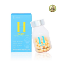 [한미양행] 히알루론산 먹는 엘라스틴 콜라겐 피부 영양제 500mg 60캡슐, 60정, 2개, 60정  X  2박스