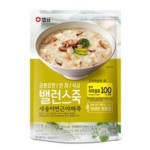샘표 밸런스죽 새송이연근야채죽 420G