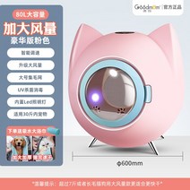 펫 드라이 룸 웰시코기 말티푸 애견 드라이 강아지 털 말리기 고양이 말티즈 푸들 소형견, 분홍색