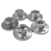 단단한 플랜지 커플링 모터 가이드 샤프트 커플러 전송 커넥터 샤프트 베어링 3/3.17mm 4mm 5mm 6/6.35mm 7mm 8mm 10mm 11mm 12mm, 9.8mm