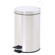 스텐레스 페달 분리형 휴지통 3L, 1개, 1개
