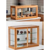 유리쇼케이스 디저트쇼케이스 카페 빵 인테리어 나무, 상세 페이지 참고, 스타일 2 (미터당 단가)