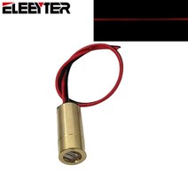 산업용 미니 레이저 모듈 650nm 5mW 3V/5V 9mm 크로스 라인 도트 9x21mm 빨간색 레이저 헤드 LD 모듈 레이저 의료용 포지셔닝, 5V Line LD Module