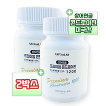 프리미엄 콘드로이친 1200 상어연골 콘트로이친 콘드로이틴 뼈 연골 무릎 관절, 02. 2박스 x 60정 (2개월분), 2개