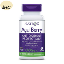 Natrol 나트롤 아사이 베리 1000mg 75베지캡슐, 1팩