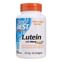 Doctors Best Lutein 닥터베스트 루테인 위드 플로라글로 20mg 60캡슐x2개