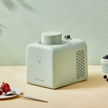 아이스크림머신 젤라또머신 전기 스크림 기계 가정용 슬러시 순대 밀크 쉐이크 용 미니, 연한 초록색, 220-240v, 에게