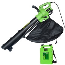 거리 낙엽 청소기 강력 송풍기 진공 청소기 흡입 취입, 강풍 모델 3600W 5 기어 속도 조절
