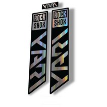 Rock Shox YARI 포크 데칼 산악 자전거 사이클링 스티커, 06 은