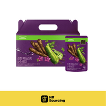 풀무원녹즙 건강즙 흑도라지 수세미 80ml 30포