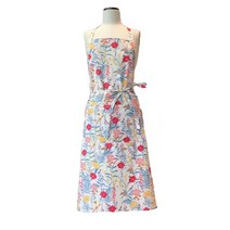 은빛라인 예쁜 원피스 앞치마 6종, 플라워그린