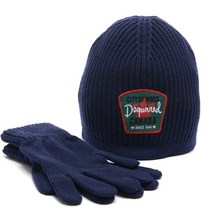 디스퀘어드2 남성 비니장갑세트 (KA4001_V01W_3073)