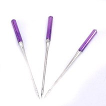 준 공업용 오버록 싱거 자수 가죽 원단 재단기 미싱 재봉틀 국내 발 노루발 부품 흐린, 2-점프 방지 바늘