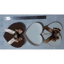 13000 곰인형 골판지 하트단합 선물상자, 흰색