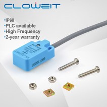 시동경보기cloweit ip67 4mm 소형 abs 쉘 비 플러시 유도 근접 감지 스위치 센서 lb-05nu plc npnpnp dc 12v 24v, l