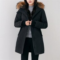 [코지23] 여자 겨울 포근하고 따뜻한 시크한 도시여자 하프 패딩