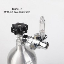 DIY 수족관 CO2 레귤레이터 마그네틱 솔레노이드 키트 체크 밸브 액세서리 리액터 제너레이터 시스템, 3+CGA320