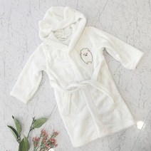 마미야 아동용 보송보송 목욕가운