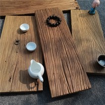 풍화나무 오래된 느릅 문 패널 우드슬랩 식탁 고재 상판 원목 테이블, 차림새, 다른 구조, 번호352