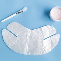 새로이 일회용 비닐 보습유지 케어 마스크 넥 커버 세트, 1000매