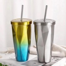 아이스 텀블러 470ml 레이저 각인 주문제작 DD-10035, 핑크