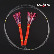 디캡스 15cm 장축광 오렌지튜브 오색꼴뚜기 갈치바늘 12본 갈치낚시 갈치채비, 03.야광_오색꼴뚜기