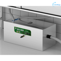 유수분리기 그리스트랩 클린트랩 스테인리스 오일스키머 업소용 소형 기름분리기 식당 하수, 35*20*20cm 단공 효과 제한