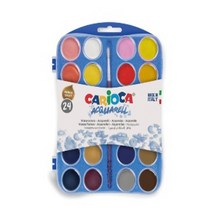 CARIOCA 까리오까 고체 수채화 물감 수채화물감, 24색