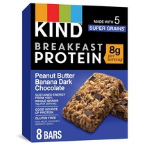 KIND 프로틴바 피넛버터 바나나 다크초콜릿향 8개입