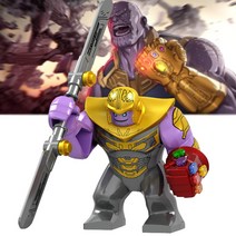 레고호환 어벤져스 엔드게임 캐릭터 시리즈 아이언맨레고 레고신상품 레고시리즈 레고선물, 제품257) 타노스 롱소드 레드건틀렛 세트