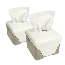 투톤 냅킨 케이스 x 2개 업소용 냅킨 디스펜서 케이스 냅킨통 냅킨함