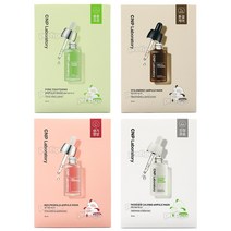 CNP 차앤박 앰플마스크팩 10매-모공/톤결/생기/진정, 레드프로폴리스