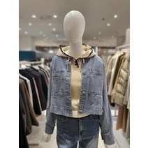 [올리브데올리브] 언발 노카라 데님재킷 yj3wj111(2262991)
